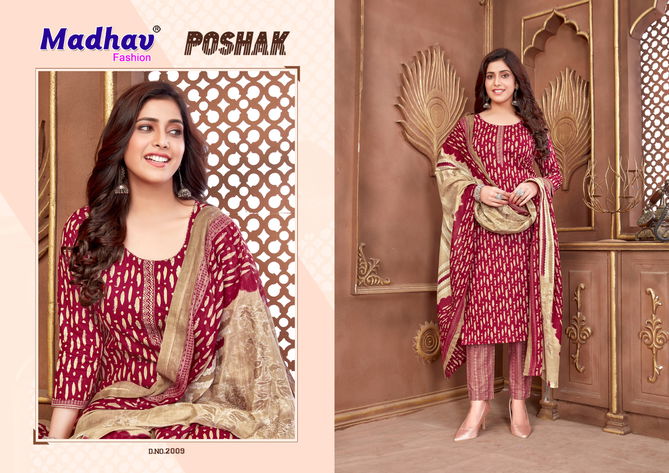 Madhav Poshak Vol 2 Printed Cotton Dress Material Wholesale Market In Surat
